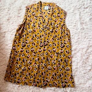 Leopard Animal Print Artistic Hipster Whimsical Sheer Delicate Pop Art Prowl Top
